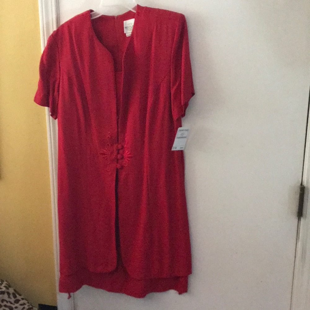 Vintage red dress